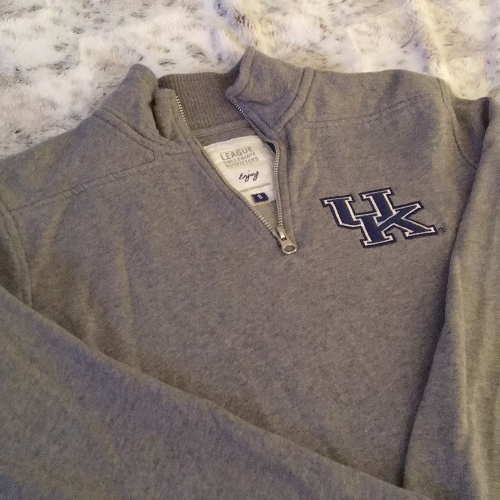 Grey UK Quarter Zip